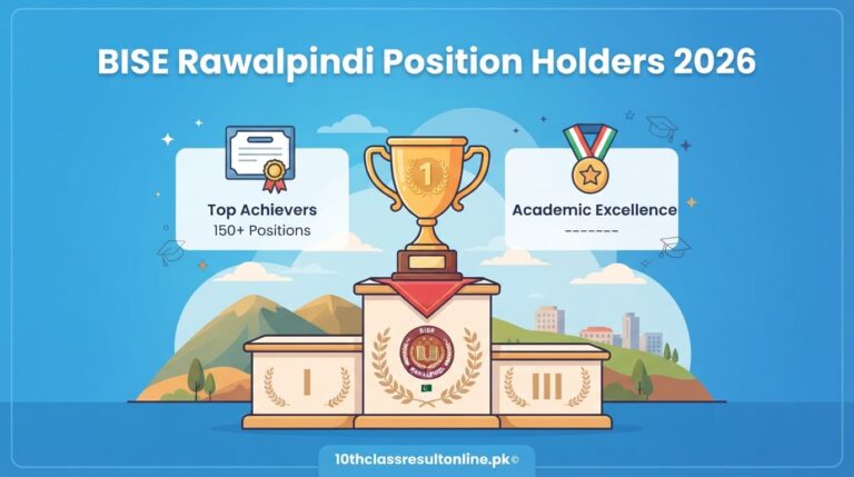 BISE Rawalpindi 10th Class Position Holders 2026: Confirmed List